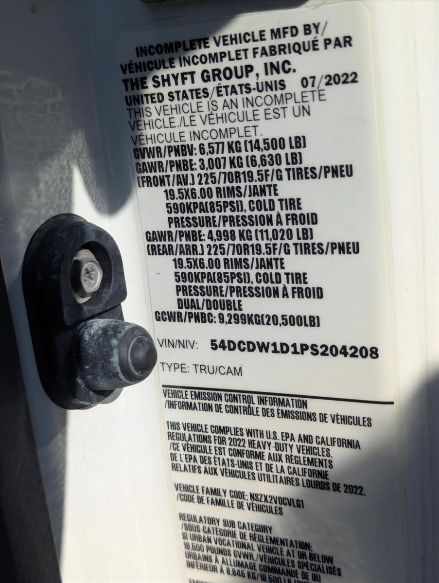 2023 Chevrolet Low Cab Forward 4500 HG 1WT