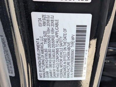 2025 Honda Pilot Sport