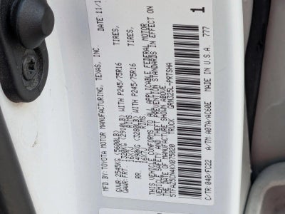 2019 Toyota Tacoma 2WD SR5