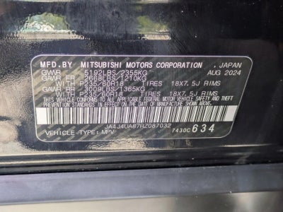 2024 Mitsubishi Outlander ES 2.5 S-AWC