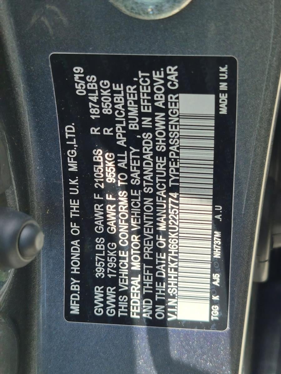 2019 Honda Civic EX