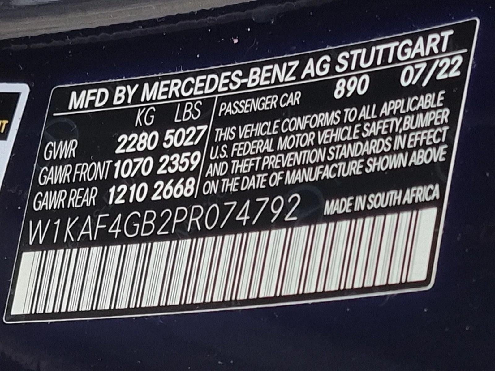 2023 Mercedes-Benz C 300 Sedan