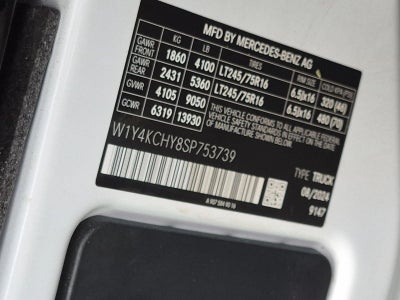 2025 Mercedes-Benz Sprinter Cargo Van Base
