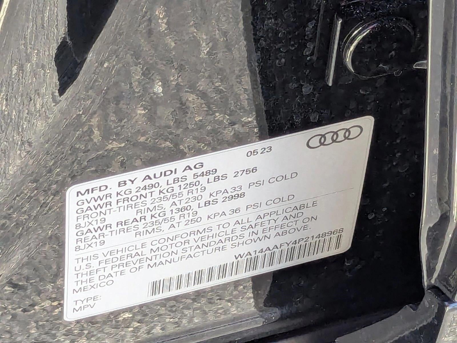 2023 Audi Q5 Sportback S line Premium