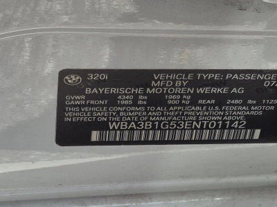 2014 BMW 320i 320i