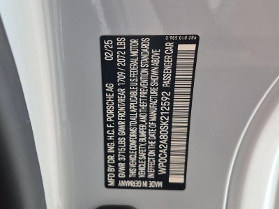 2025 Porsche 718 Boxster Base