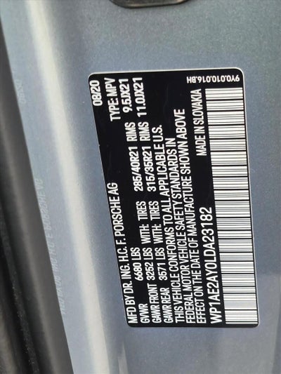 2020 Porsche Cayenne E-Hybrid E-Hybrid