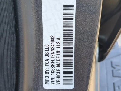 2022 RAM 1500 Rebel 4x4 Crew Cab 5'7" Box