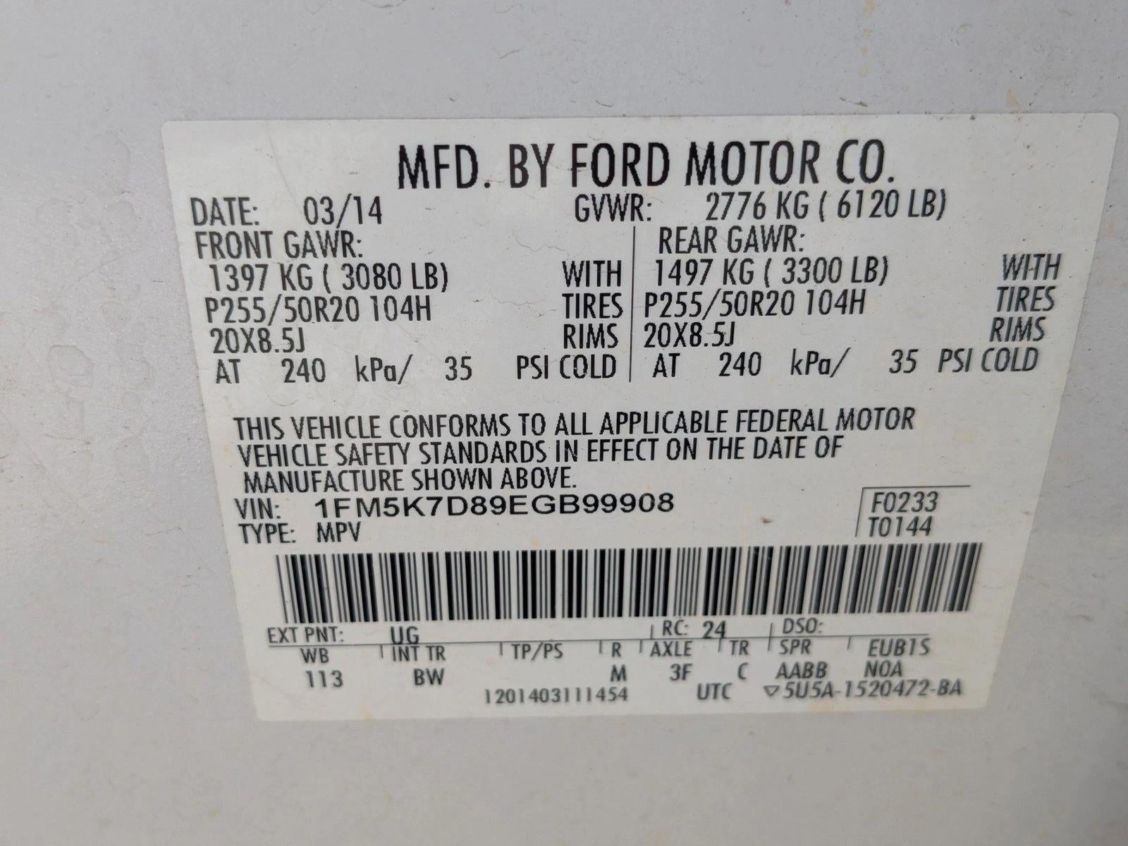 2014 Ford Explorer FWD 4dr XLT