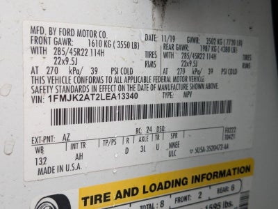 2020 Ford Expedition Max Limited 4x4