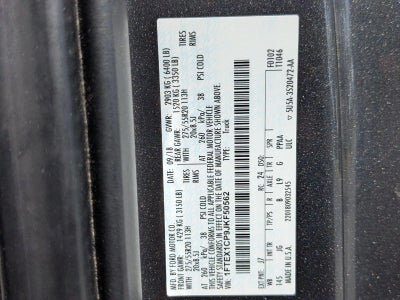 2018 Ford F-150 XL 2WD SuperCab 6.5' Box STX