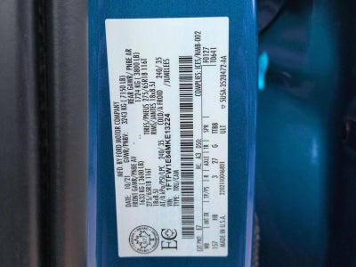 2021 Ford F-150 LARIAT 4WD SuperCrew 5.5' Box