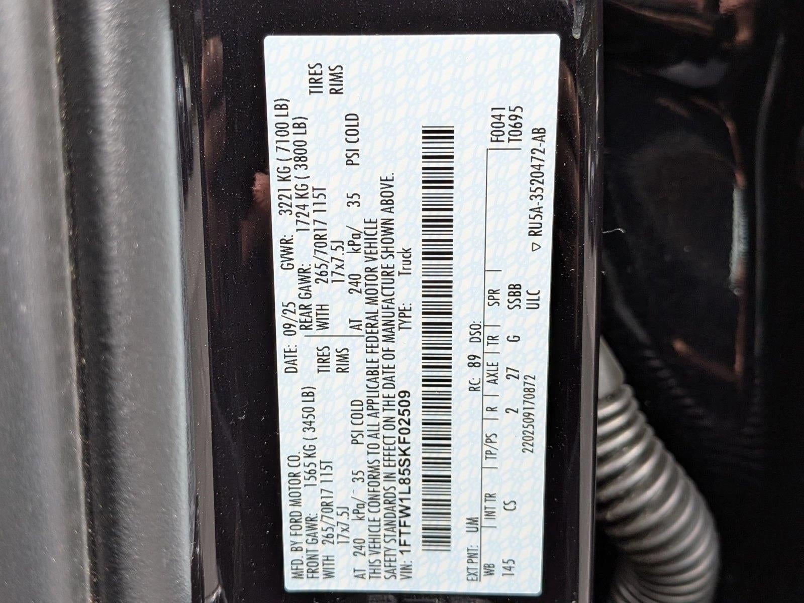 2025 Ford F-150 XL 4WD SuperCrew 5.5' Box