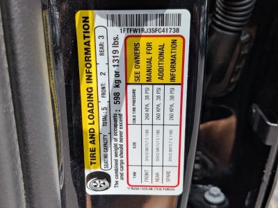 2025 Ford F-150 Raptor 4WD SuperCrew 5.5' Box
