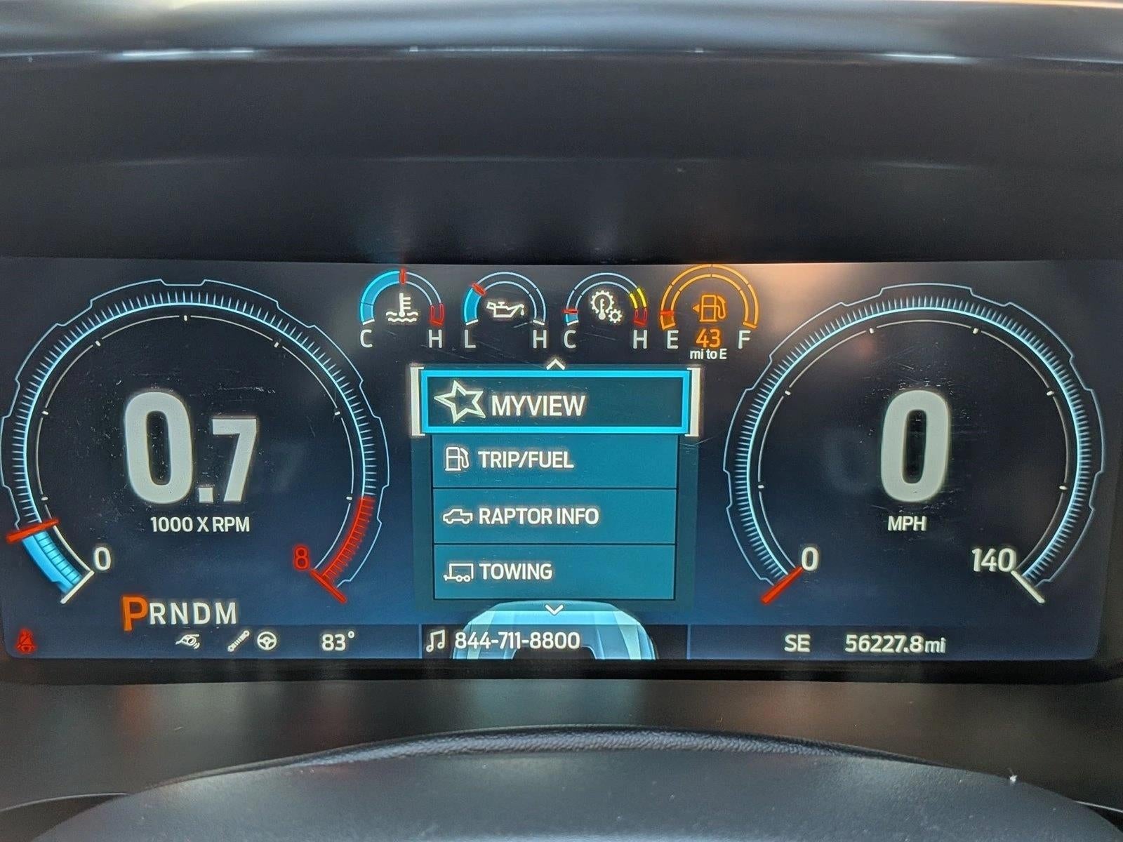 2023 Ford F-150 Raptor 4WD SuperCrew 5.5' Box