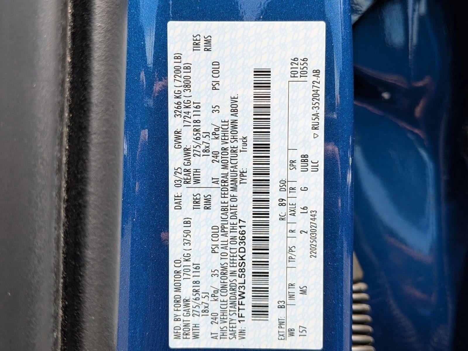 2025 Ford F-150 XLT 4WD SuperCrew 5.5' Box