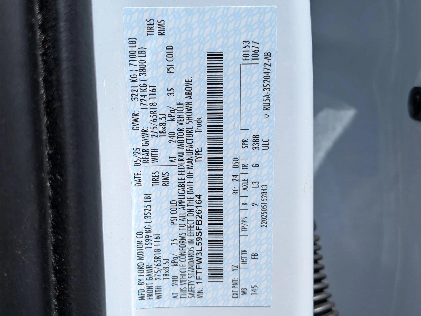 2025 Ford F-150 XLT 4WD SuperCrew 5.5' Box