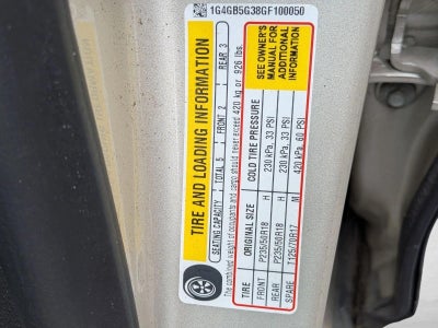 2016 Buick LaCrosse FWD Leather