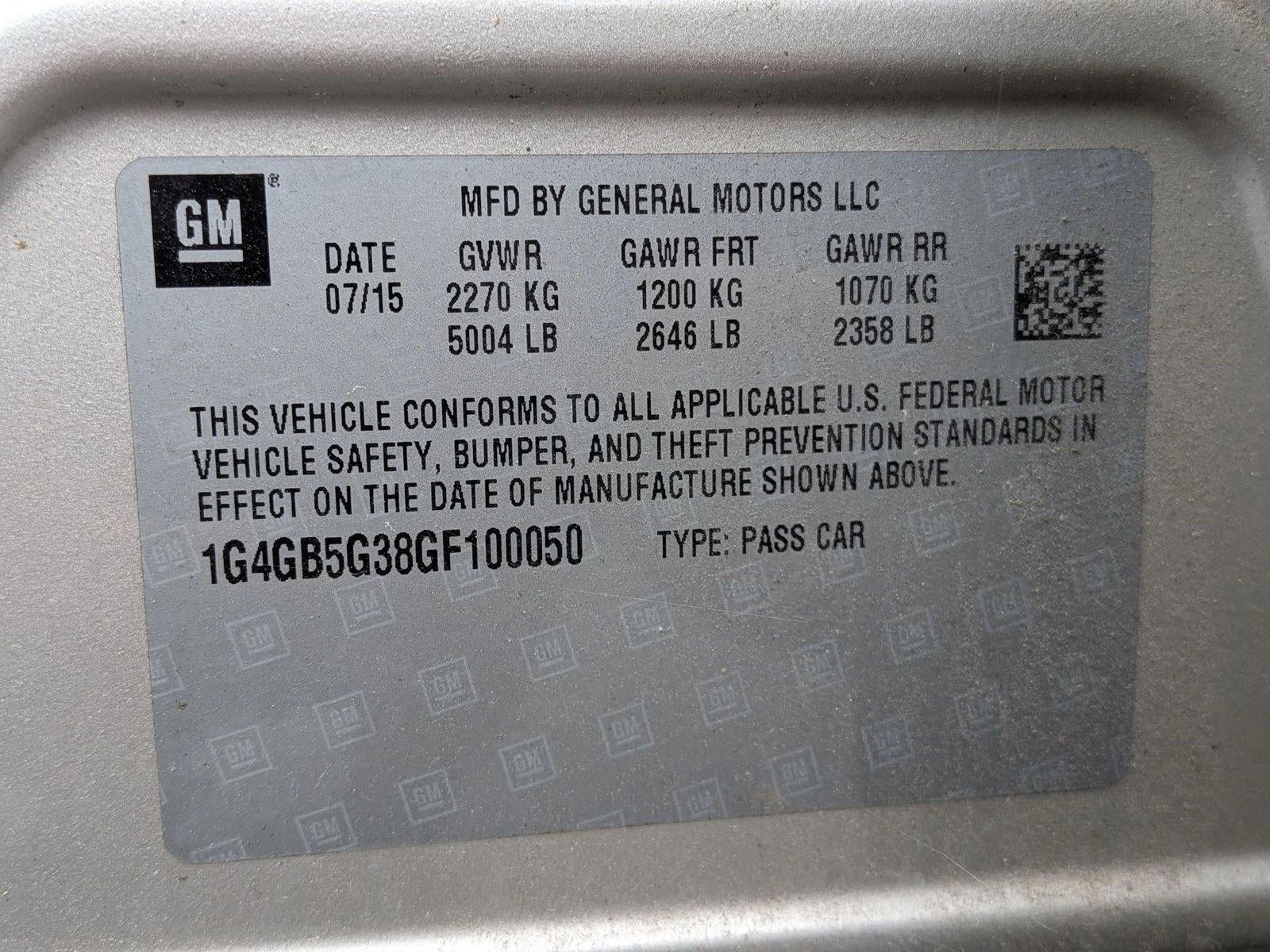 2016 Buick LaCrosse FWD Leather