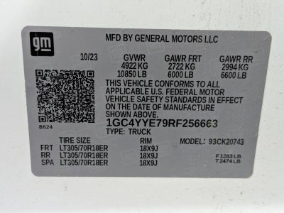 2024 Chevrolet Silverado 2500 HD Crew Cab Standard Box 4-Wheel Drive ZR2