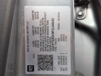 2023 Chevrolet Colorado Crew Cab Short Box 4-Wheel Drive Z71