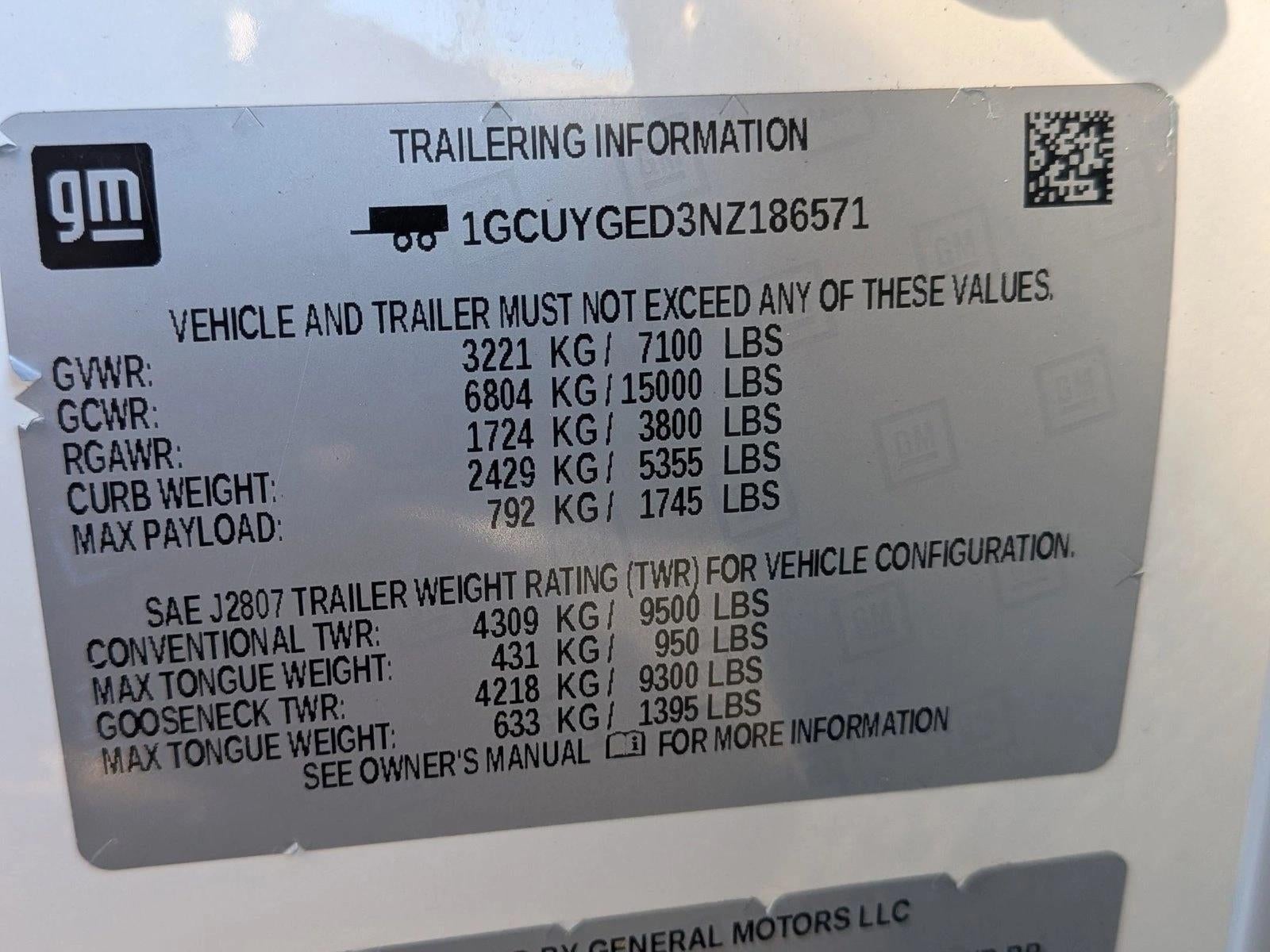 2022 Chevrolet Silverado 1500 LTD Crew Cab Short Box 4-Wheel Drive LTZ