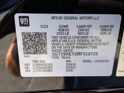 2024 GMC Sierra 2500 HD Crew Cab Standard Box 4-Wheel Drive Denali Ultimate