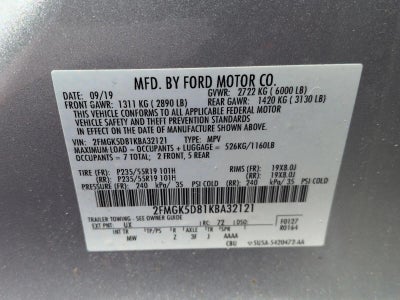 2019 Ford Flex Limited FWD