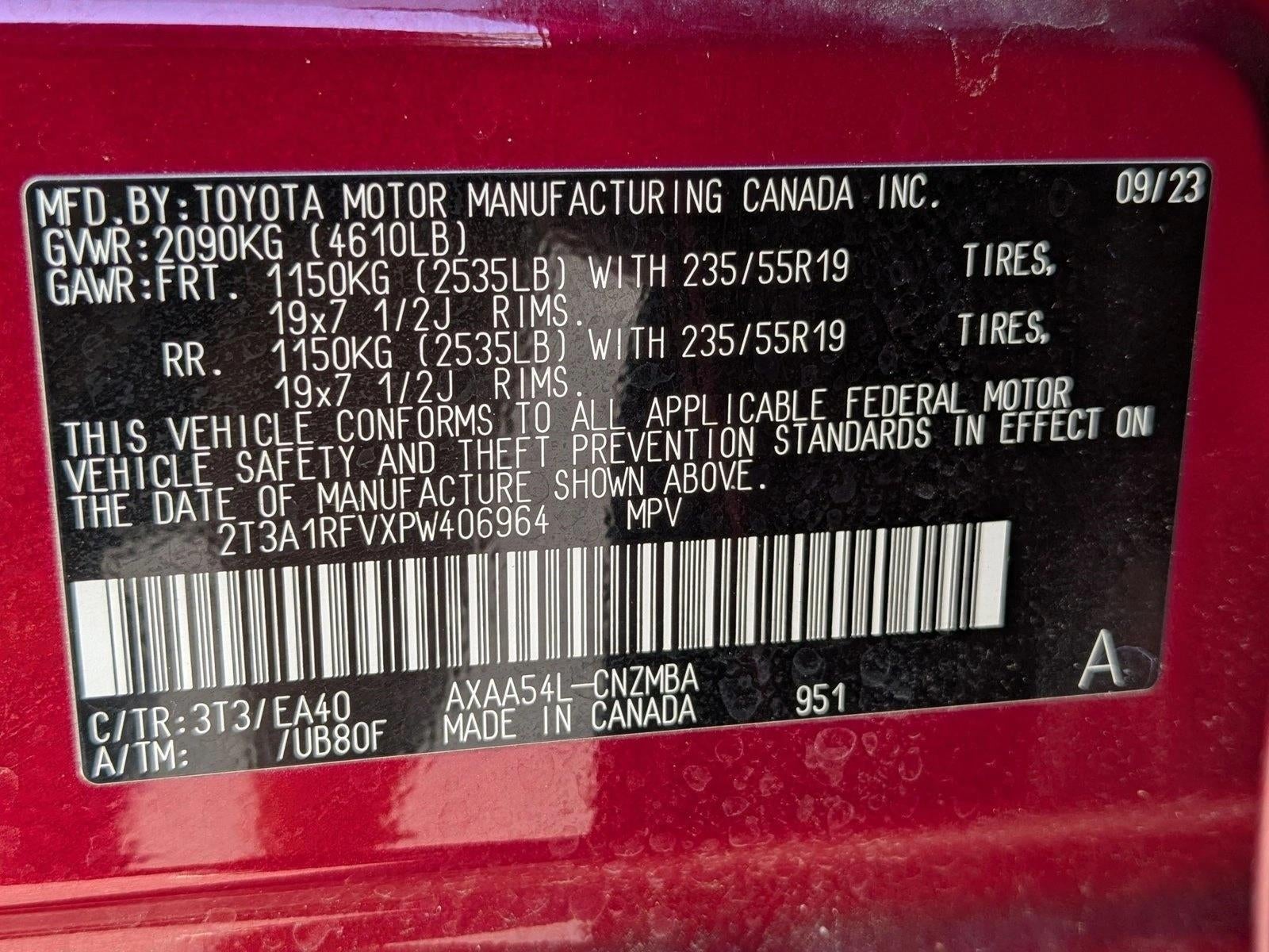 2023 Toyota RAV4 XLE Premium AWD (Natl)