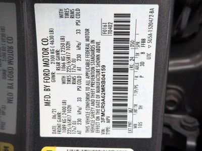 2021 Ford Bronco Sport Base 4x4
