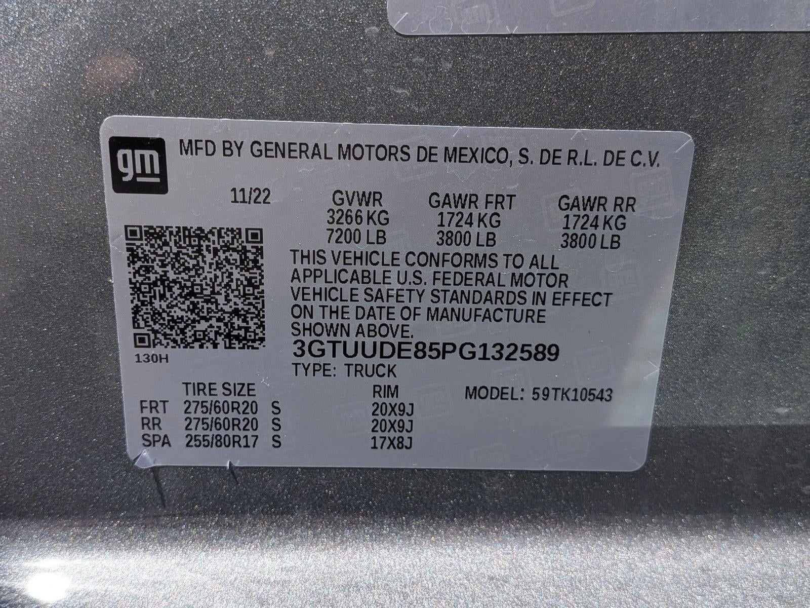 2023 GMC Sierra 1500 Crew Cab Short Box 4-Wheel Drive SLT
