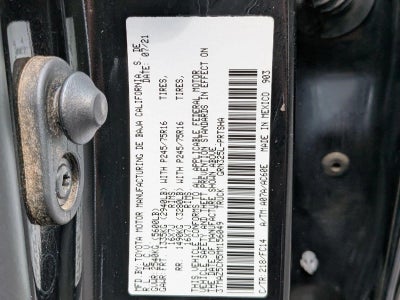 2021 Toyota Tacoma 2WD 2WD SR5 Double Cab 5' Bed V6 AT (GS)