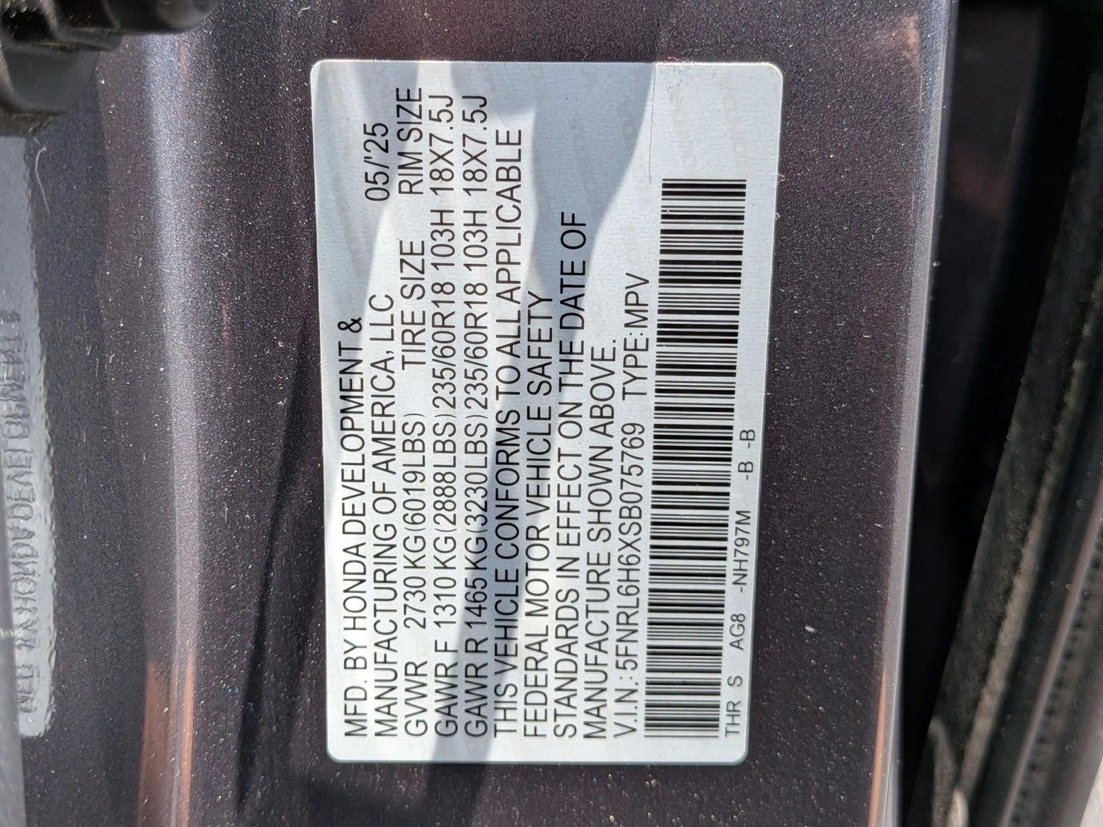 2025 Honda Odyssey EX-L Auto