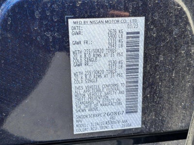 2023 Nissan Pathfinder SL 2WD