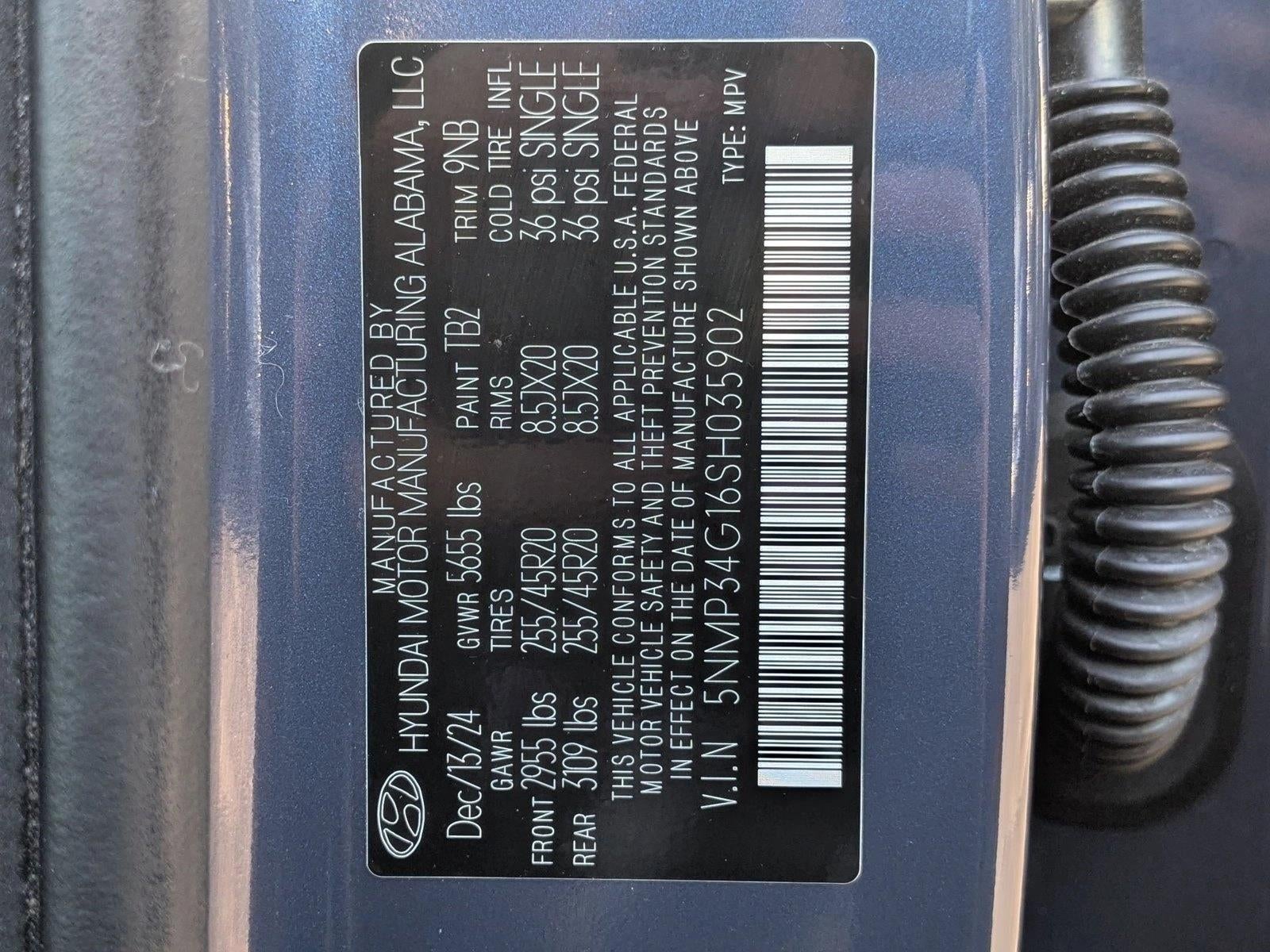 2025 Hyundai SANTA FE Hybrid Limited FWD