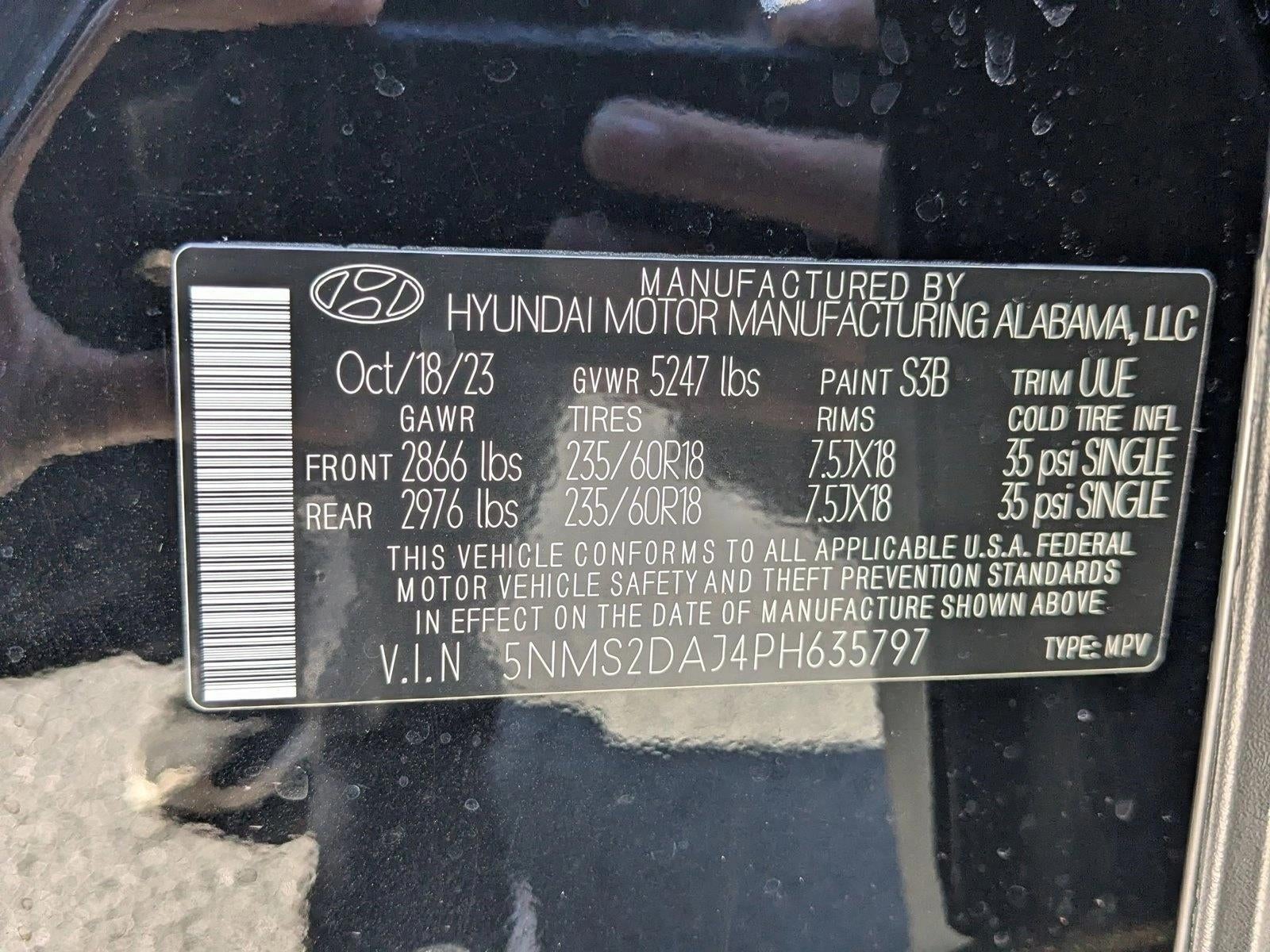 2023 Hyundai SANTA FE SEL AWD