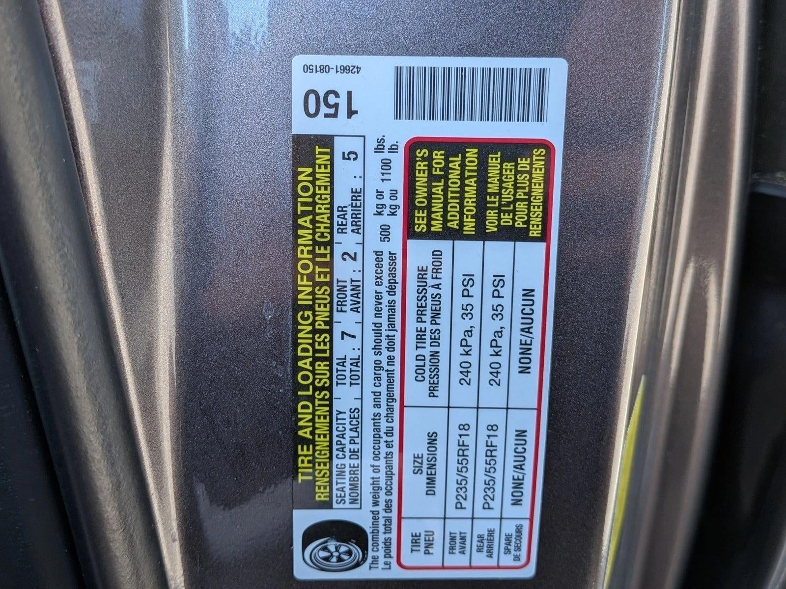 2015 Toyota Sienna 5dr 7-Pass Van Ltd Premium AWD (Natl)