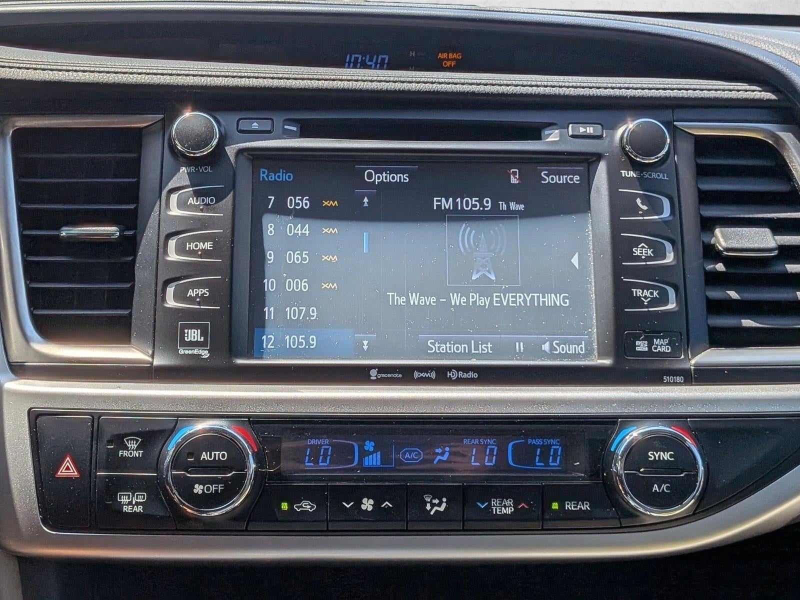 2018 Toyota Highlander Limited V6 FWD (GS)