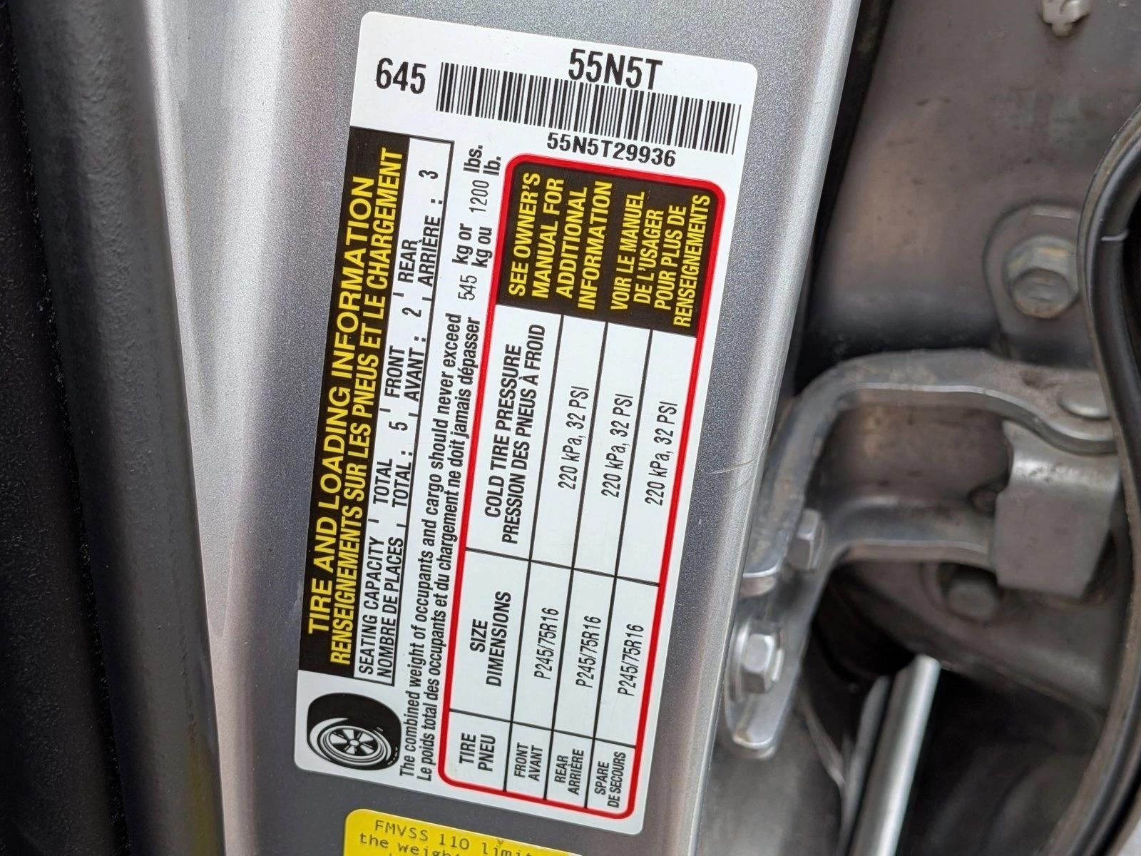 2021 Toyota Tacoma 2WD 2WD SR5 Double Cab 5' Bed V6 AT (GS)