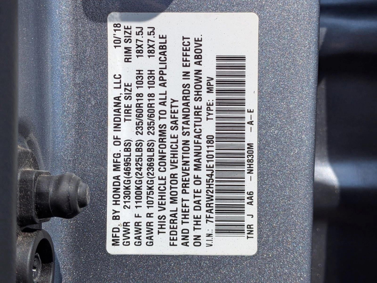 2018 Honda CR-V EX AWD