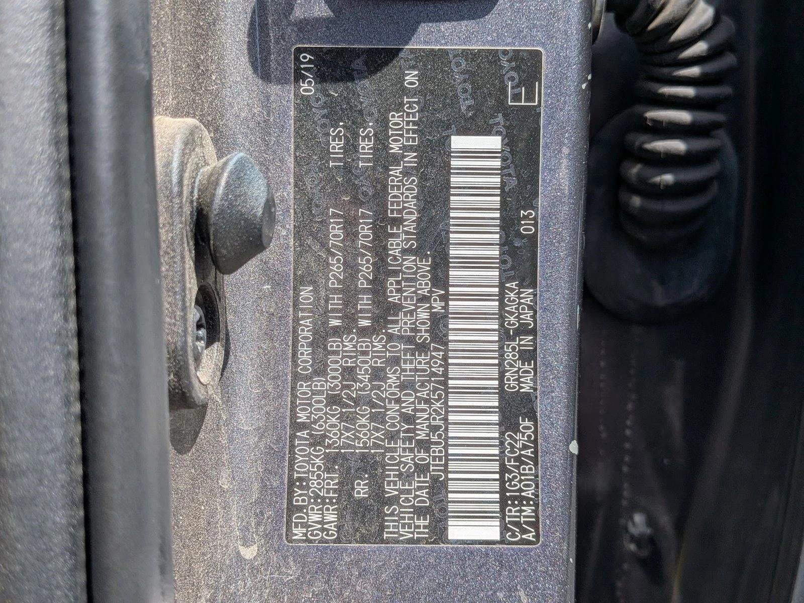 2019 Toyota 4Runner TRD Off Road 4WD (Natl)