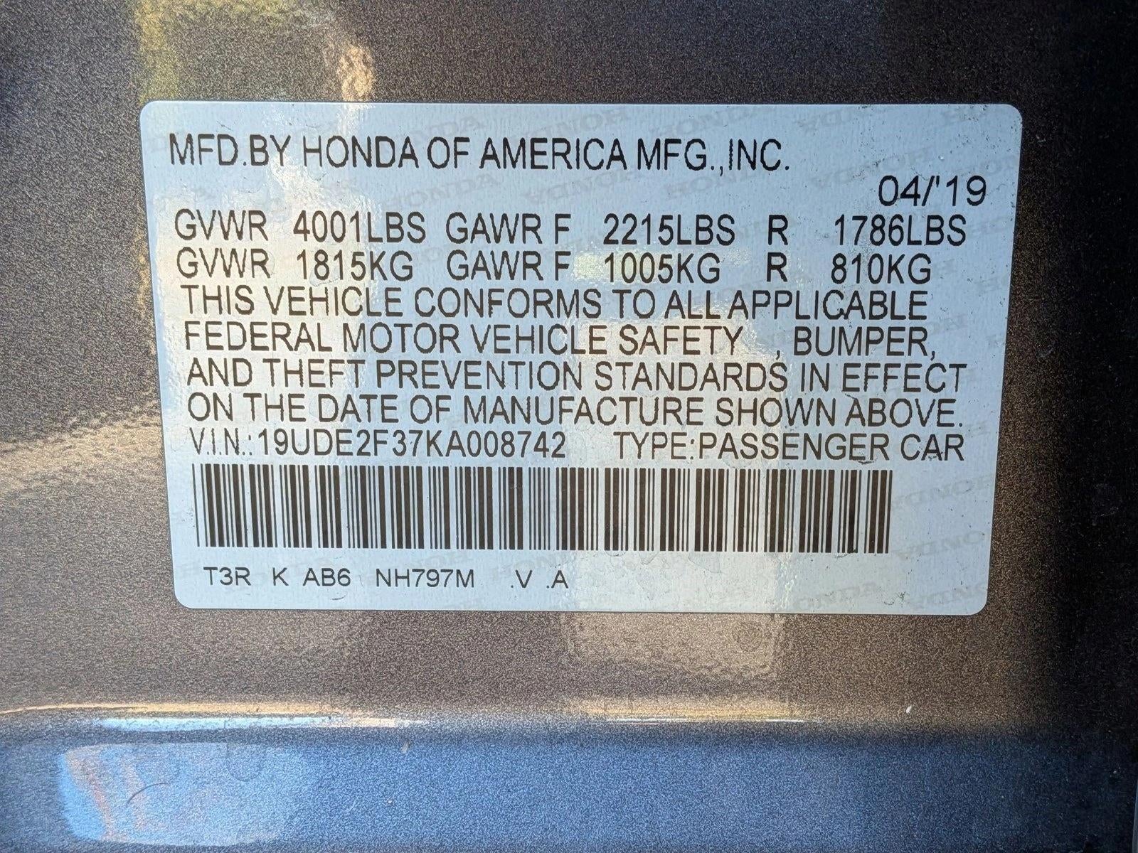 2019 Acura ILX Sedan