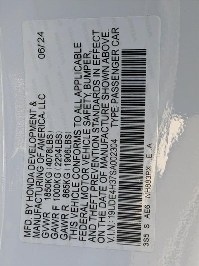 2025 Acura Integra CVT w/A-Spec Package