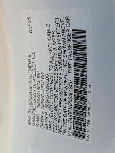 2025 Acura Integra CVT w/A-Spec Package