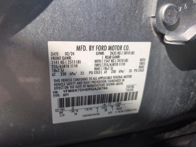 2024 Ford Explorer XLT RWD