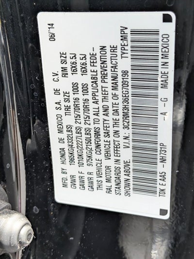 2014 Honda CR-V LX 2WD