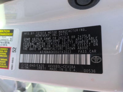 2025 Toyota Camry SE (SE)