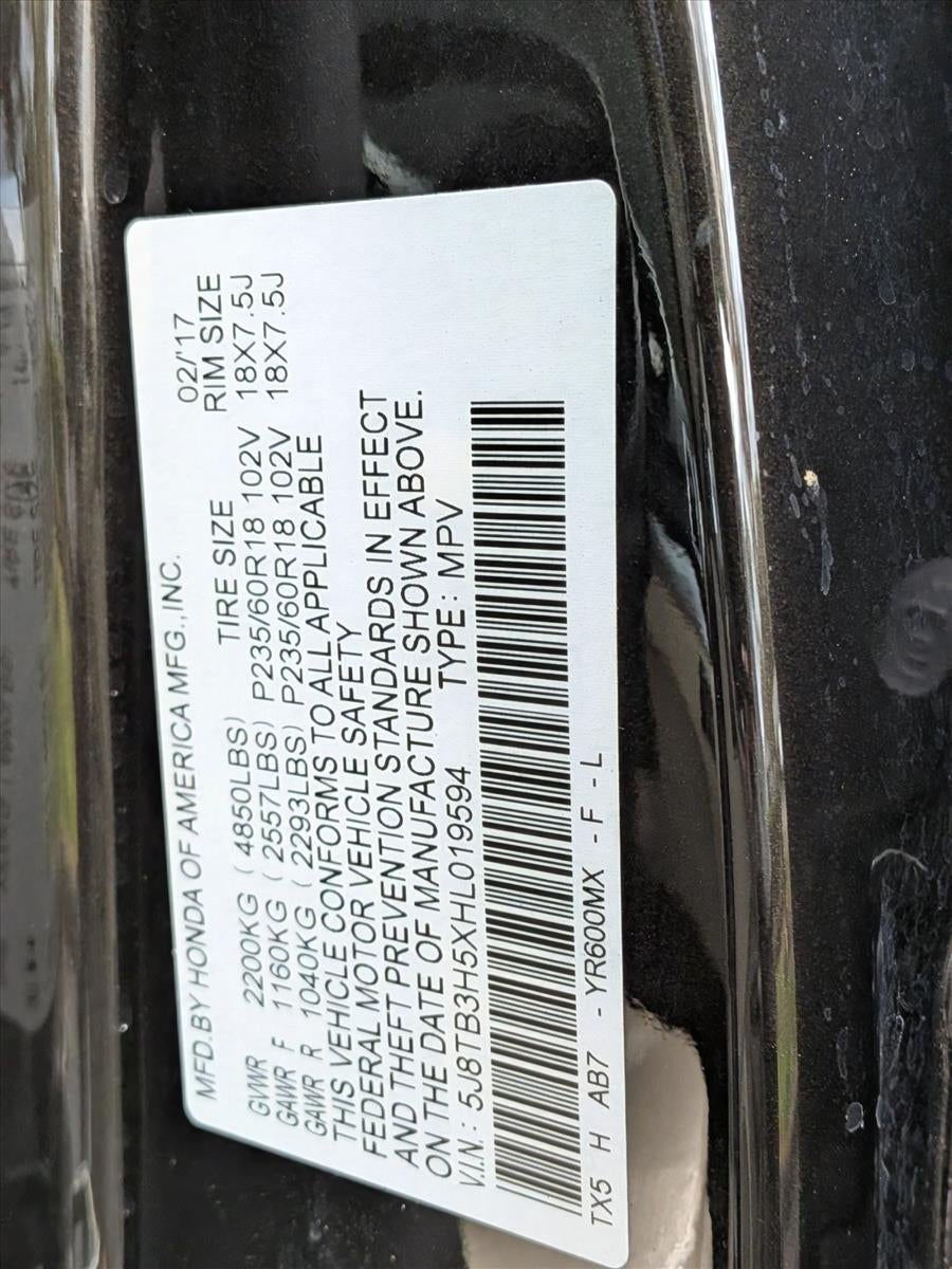 2017 Acura RDX FWD w/Technology Pkg