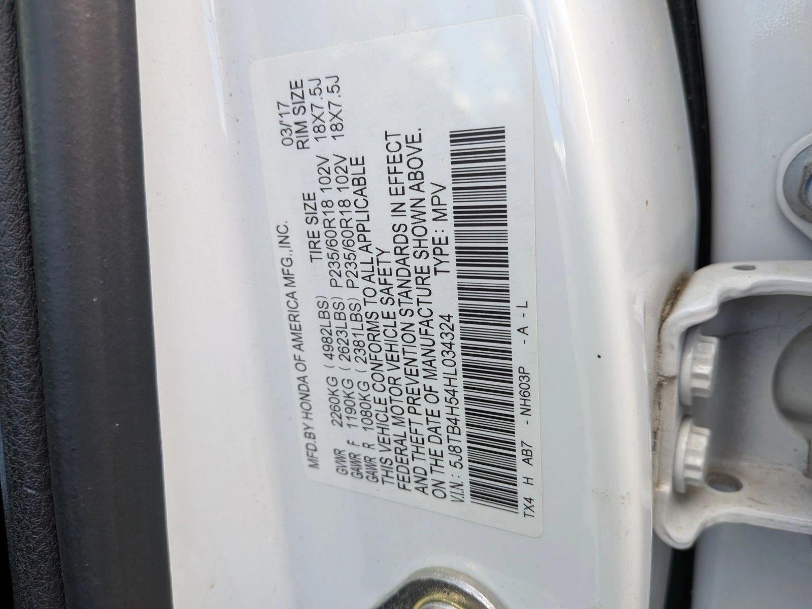 2017 Acura RDX AWD w/Technology Pkg