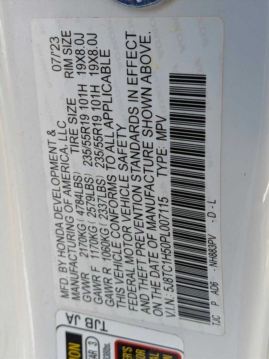 2023 Acura RDX FWD w/Technology Package